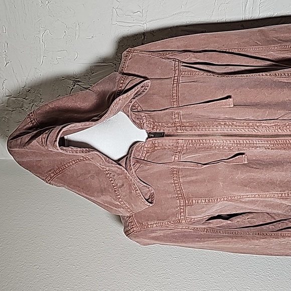 AE American Eagle Jacket Coat Anorak Utility Outerwear Hooded Hoodie Pockets S - Picture 2 of 14